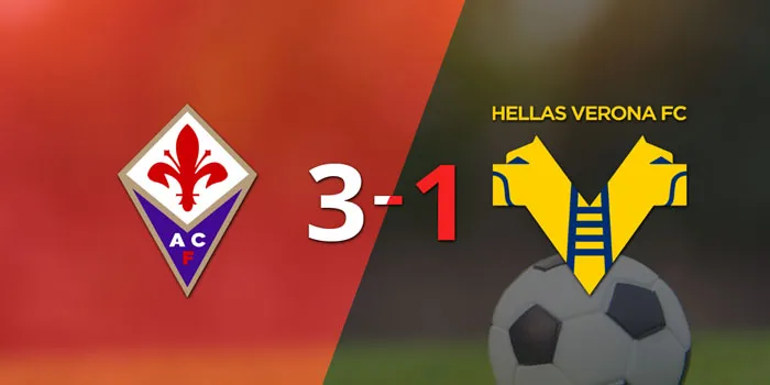 Liga Italia - Fiorentina Sapu Bersih Tiga Poin Dari Hellas Verona 3-1